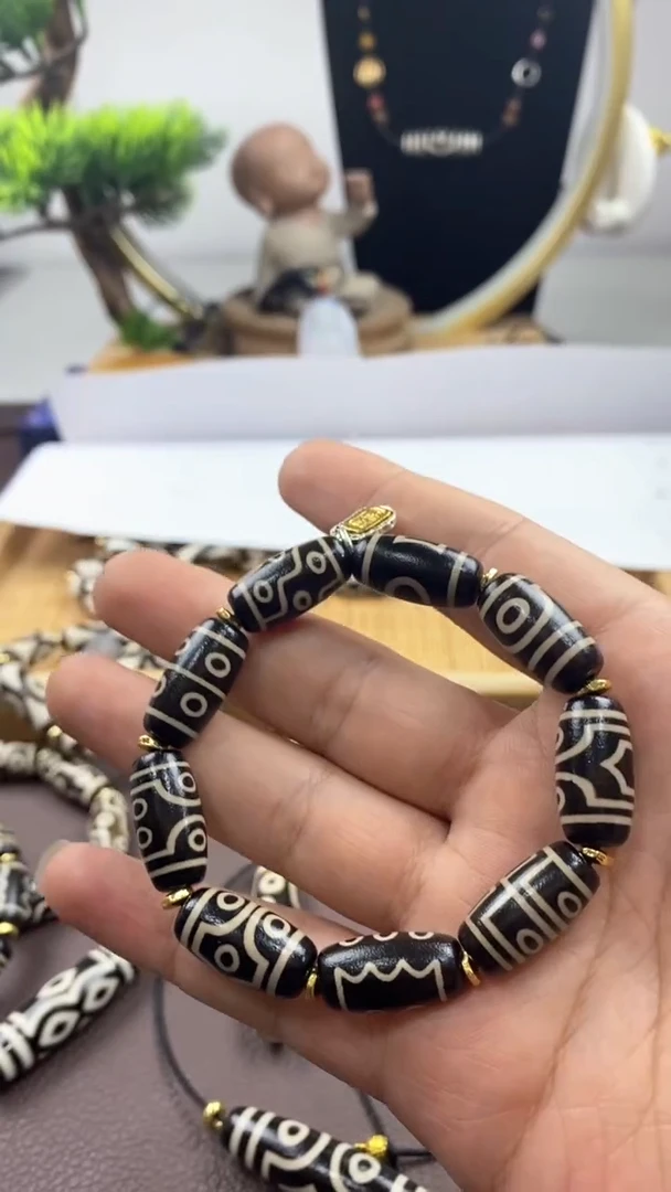 玛瑙/玉髓散珠天珠