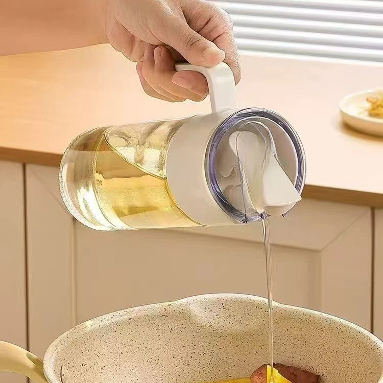 轻简自动开合油壶