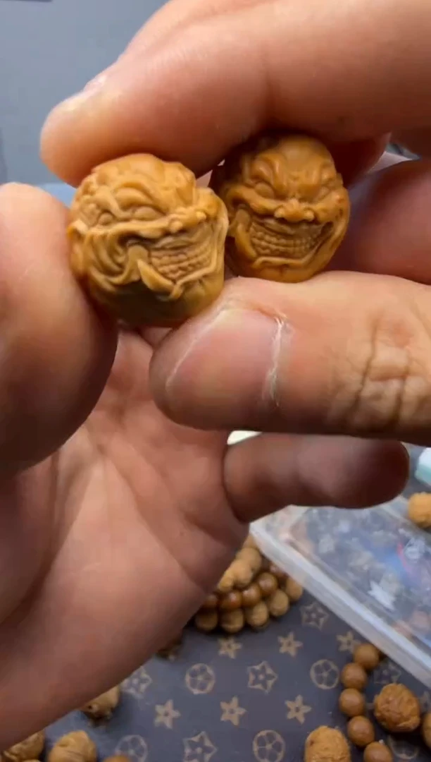 吊坠猴头核桃老款 獠牙 恶僧