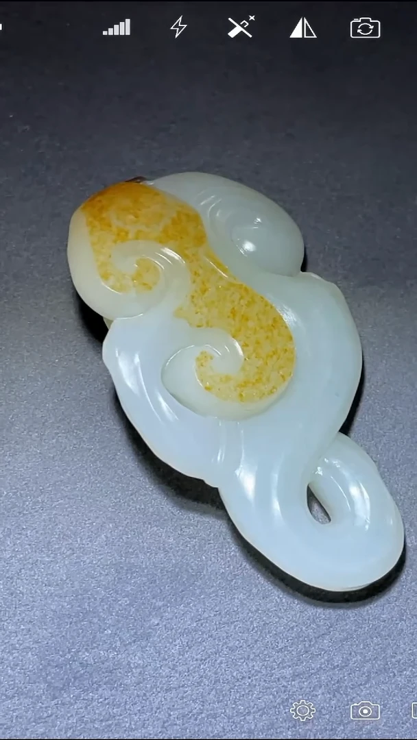 未镶嵌和田玉把件PP  如意