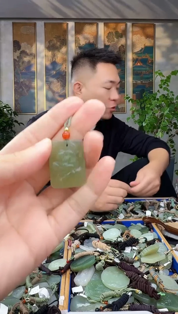 未镶嵌和田玉挂件拍一发一