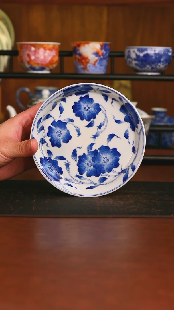 景德镇手工手绘的12