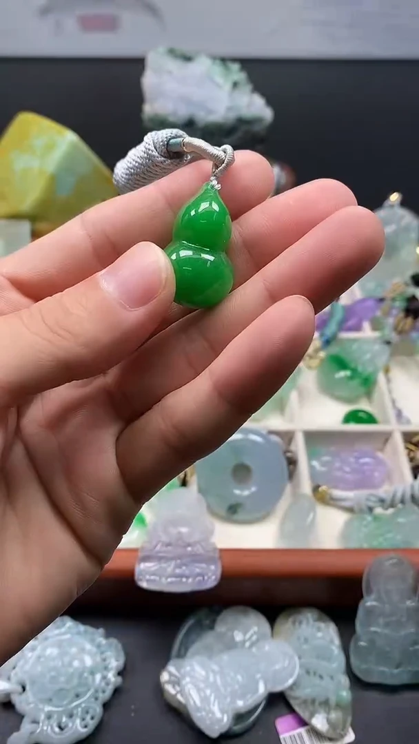 颈饰未镶嵌翡翠珍品臻品（所见即所得）12