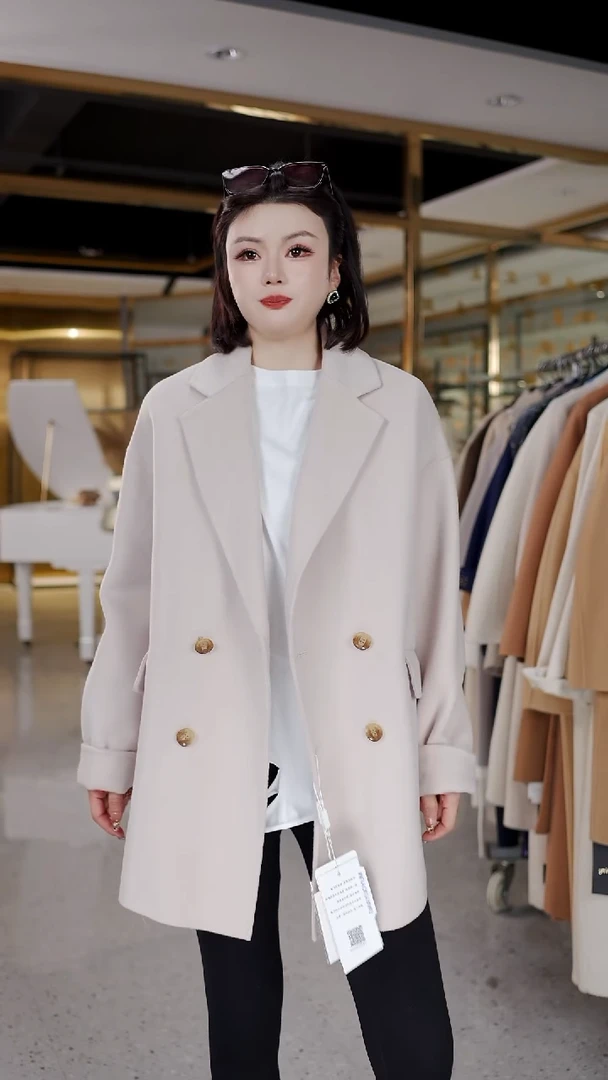 海宁羊毛毛呢外套孤品集合/110-135