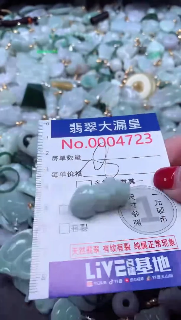 颈饰未镶嵌翡翠4723