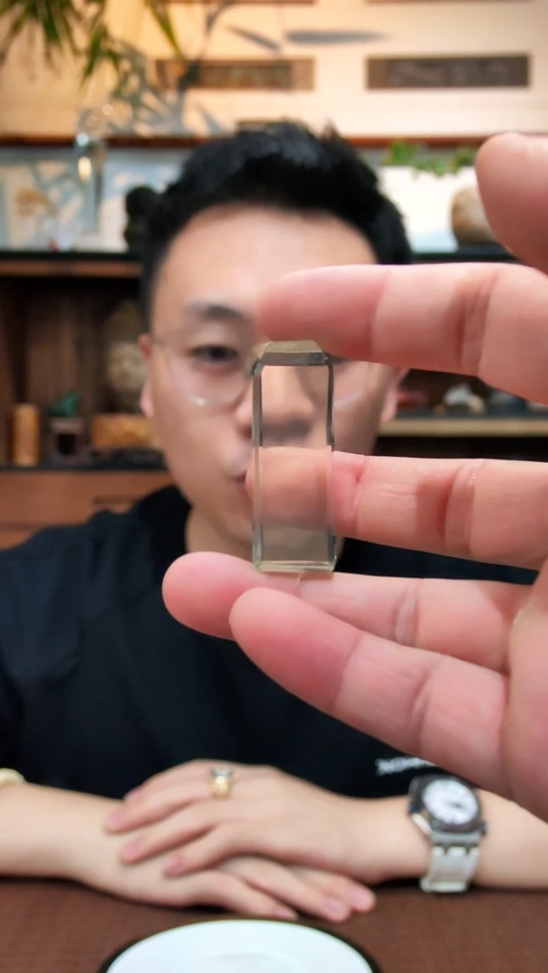 未镶嵌笔搁水晶02黄水晶印章摆件GW