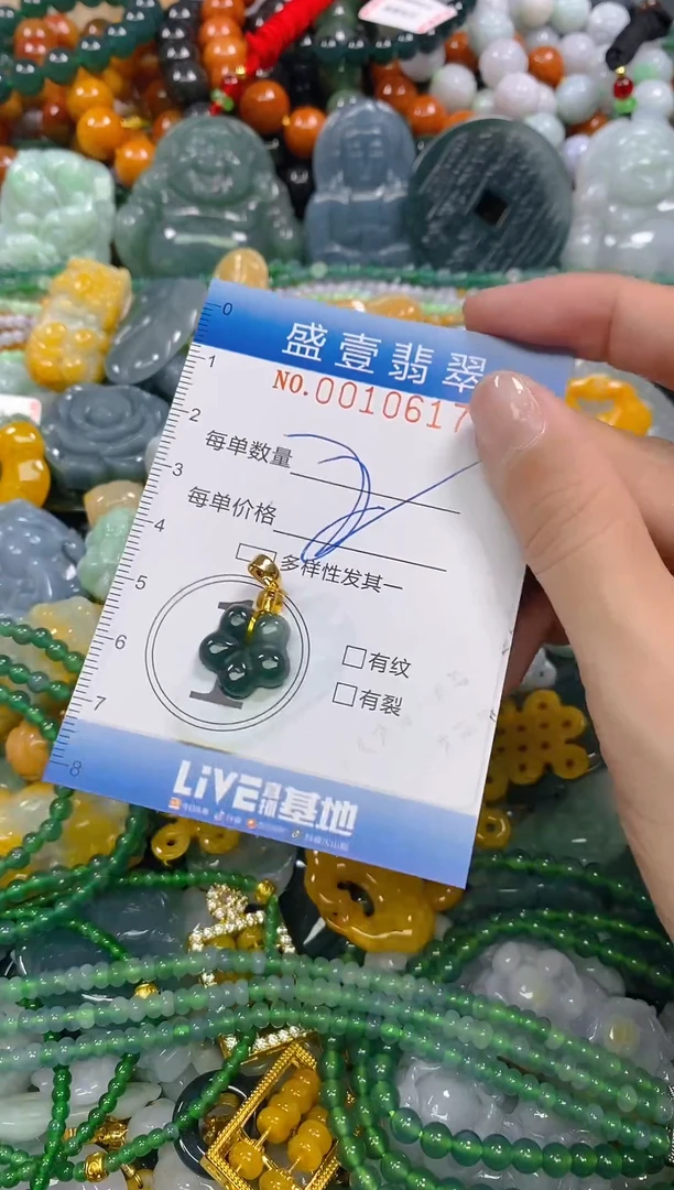 颈饰未镶嵌翡翠闪购0010617