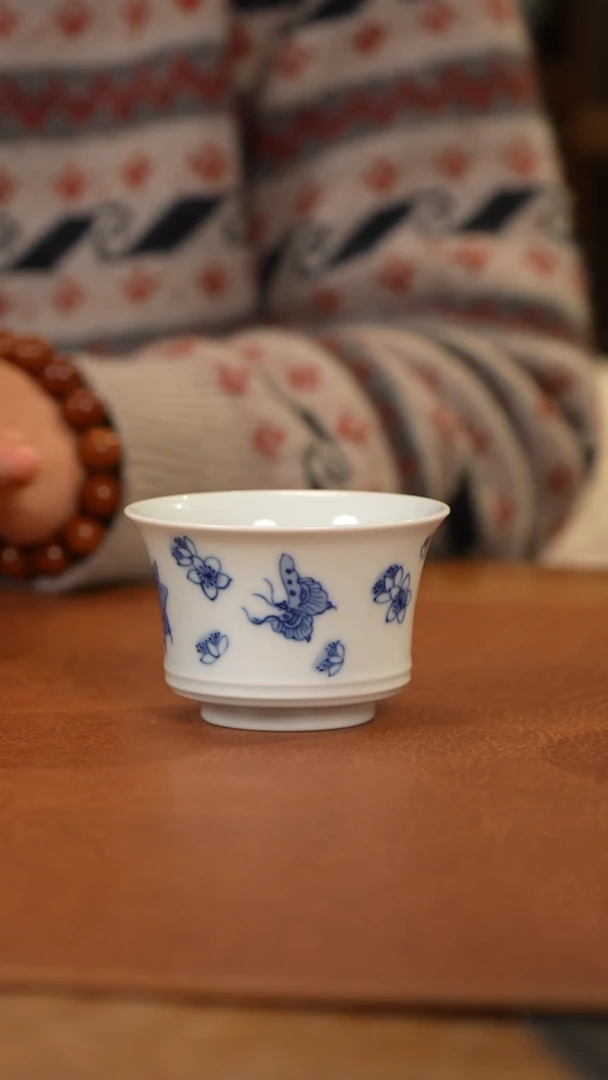 【闪购商品】杯景德镇青花主人杯