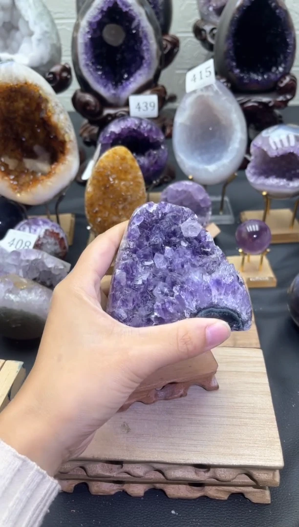 未镶嵌大型摆件（非配饰）紫晶468号摆件