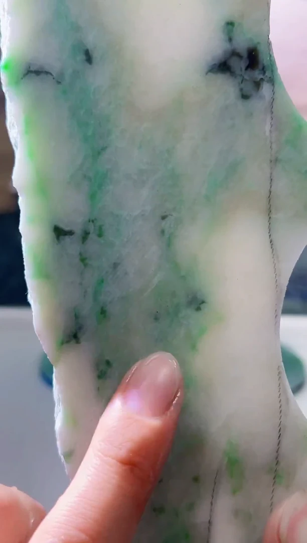 裸石翡翠天然翡翠A货余 南 882