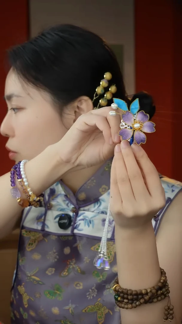 刺绣纯手工非遗国风饰品