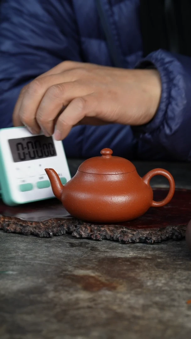 【闪购商品】紫砂茶壶老朱泥君德