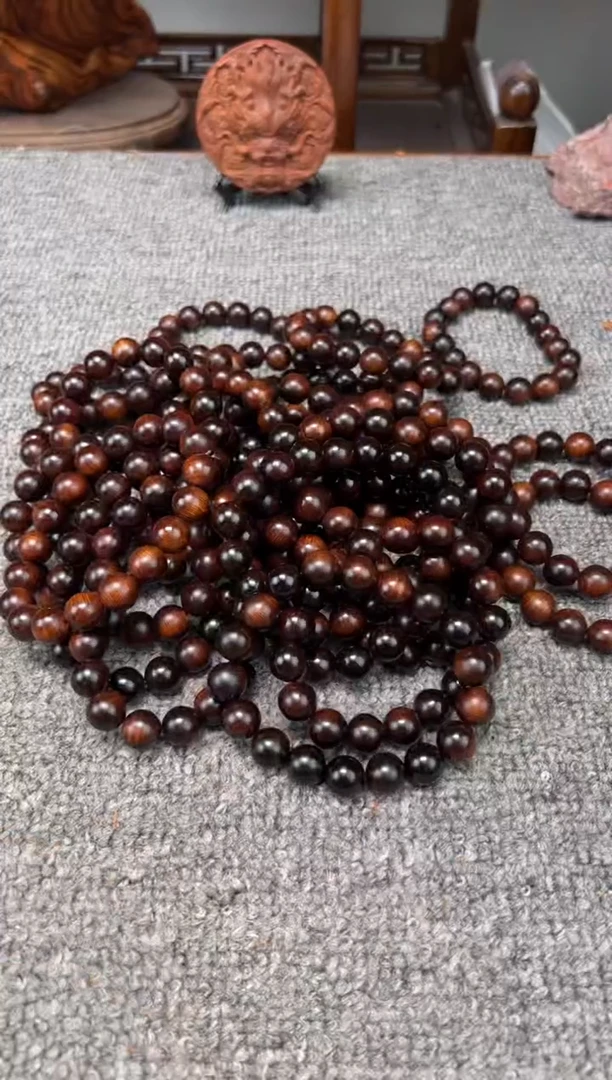 柏木（崖柏）1.2圆珠凤血金 瓷化料 香味浓郁