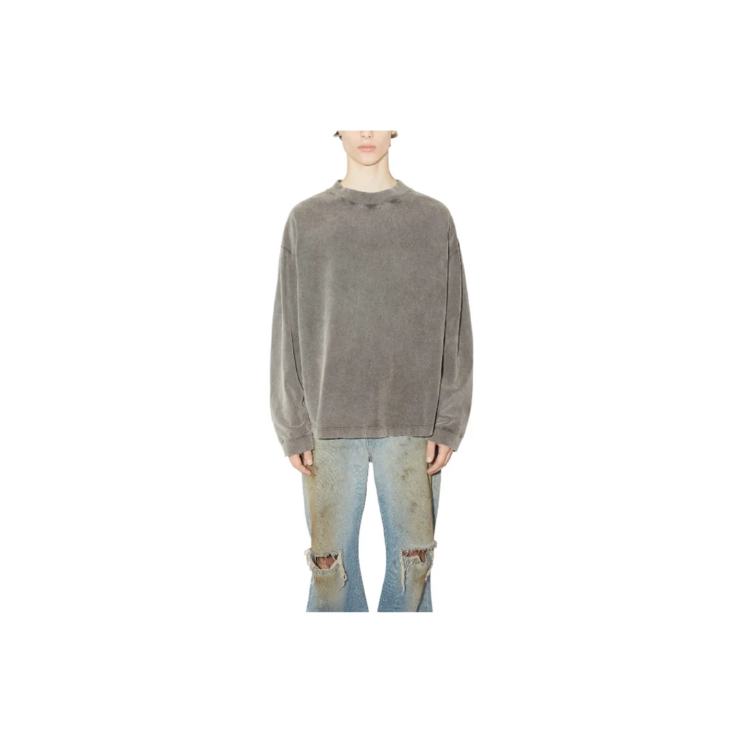 全新未使用 AcneStudios 24Aw新款做旧高领长袖 s-m码