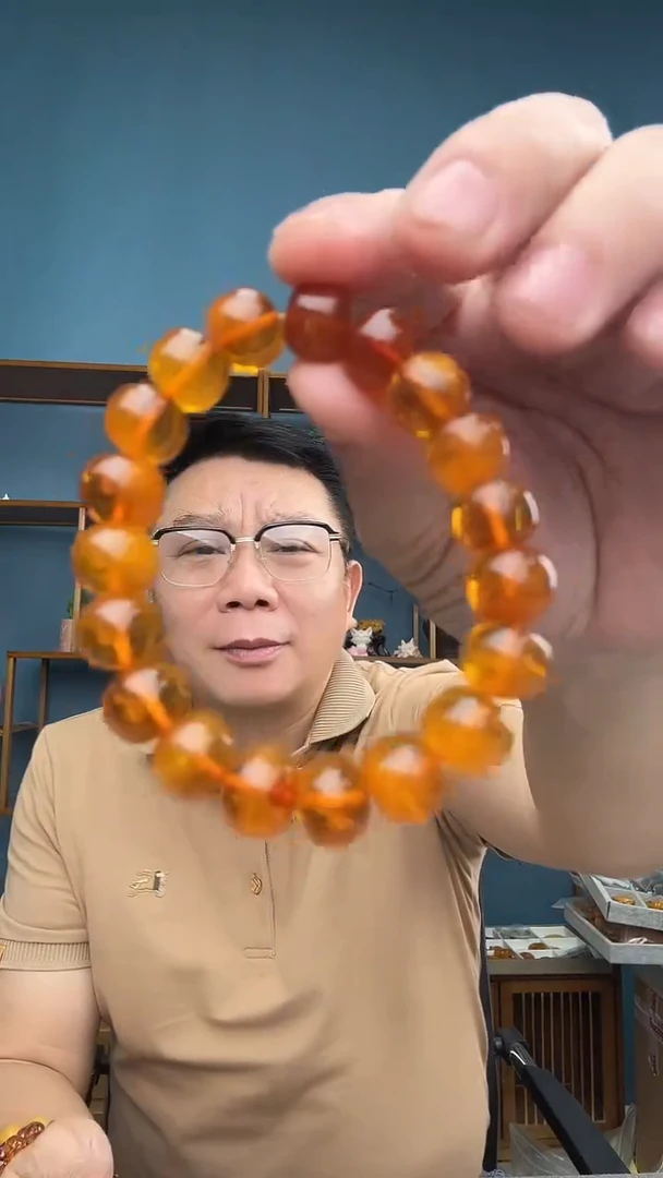 裸石琥珀未镶嵌10（有瑕介意勿拍）