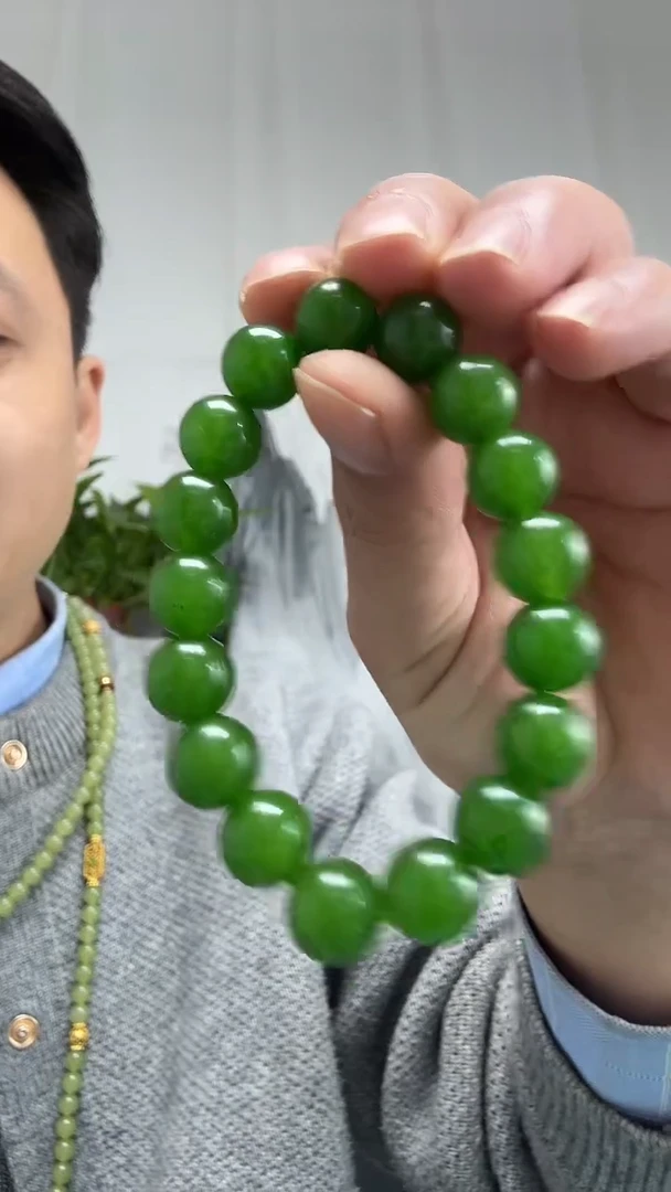 颈饰未镶嵌和田玉12m