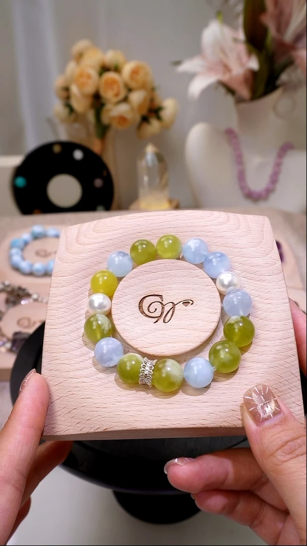 未镶嵌岫玉珠宝半成品岫玉手串