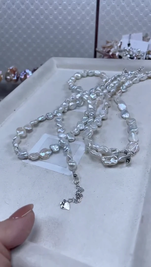 未镶嵌项链淡水珍珠【纯恬珍珠】（多样性发货发一）