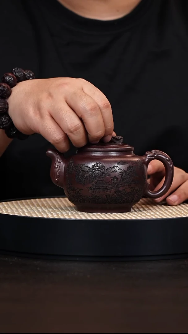 茶壶紫砂如意