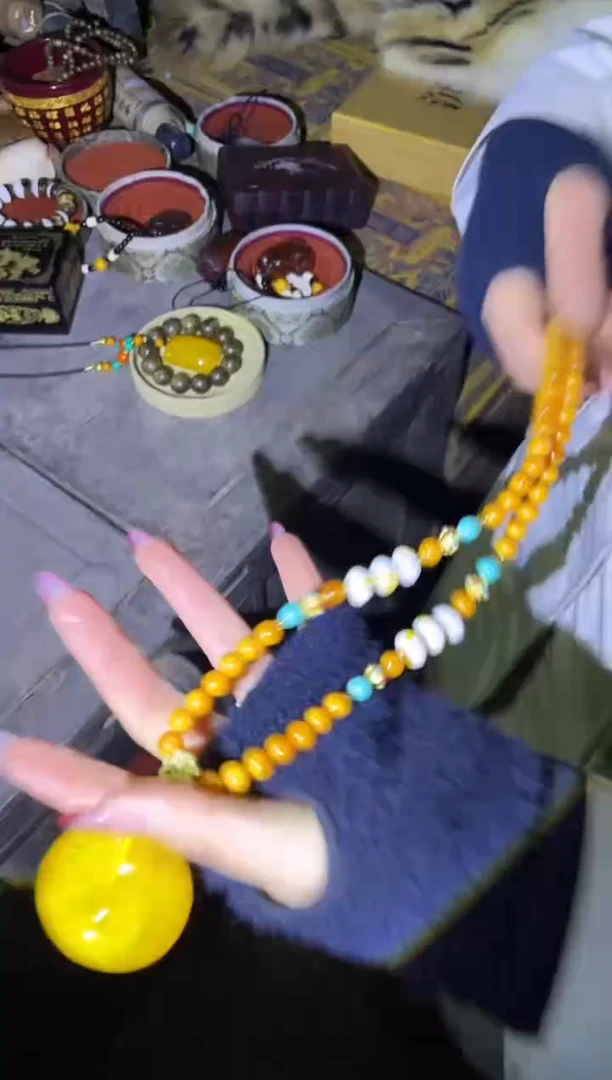 【闪购商品】蜜蜡颈饰未镶嵌95咚咚咚咚咚咚咚咚