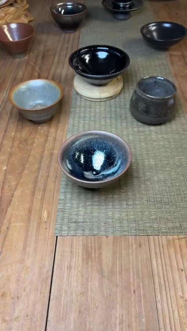 茶盏松风渡柴烧甄选建盏