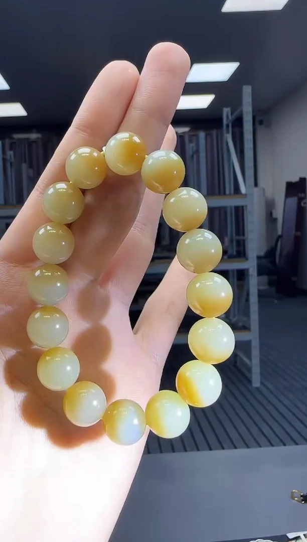 和田玉未镶嵌手串1