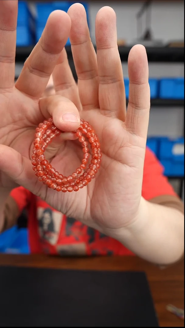 未镶嵌串南红玛瑙0102DLB314项链