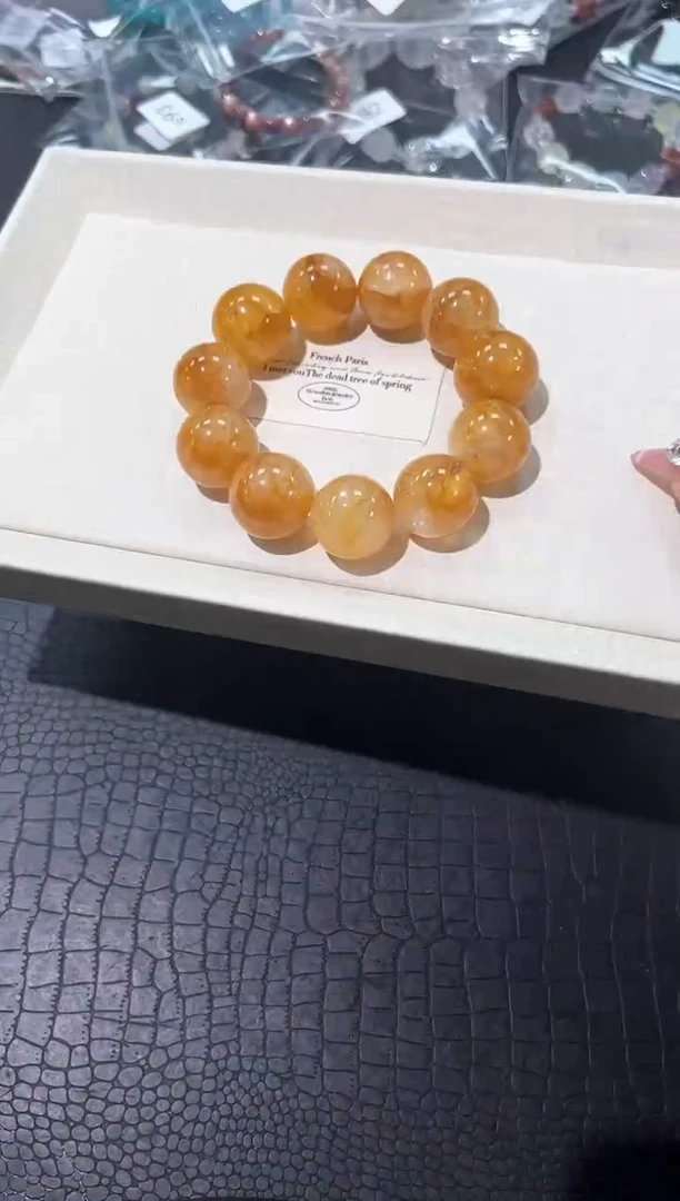 水晶手链未镶嵌7t多样性发其一【1条】默认微瑕