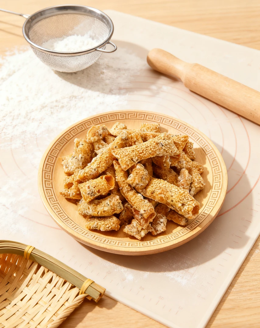 余干豆壳酥油枣老手工传统老味道