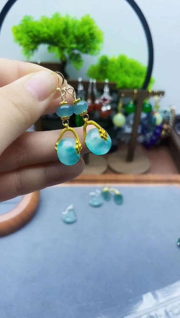 未镶嵌翡翠耳饰112800