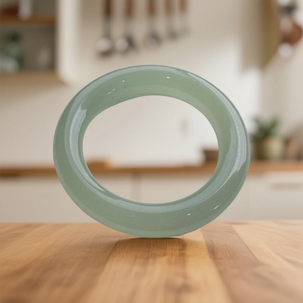 【玉鉴轩】天然A货浅晴水色手镯001（多样性发货发其一）