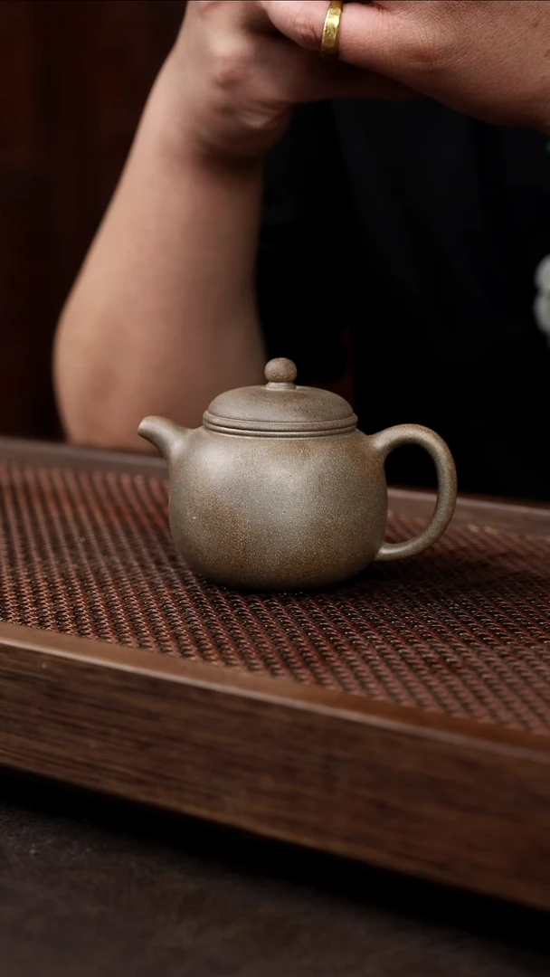 茶壶紫砂还原烧匏尊