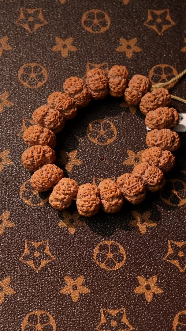 手串金刚菩提李**胖大金刚菩提手串夹板