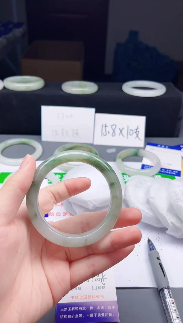 石英质玉手镯未镶嵌349-/54/55