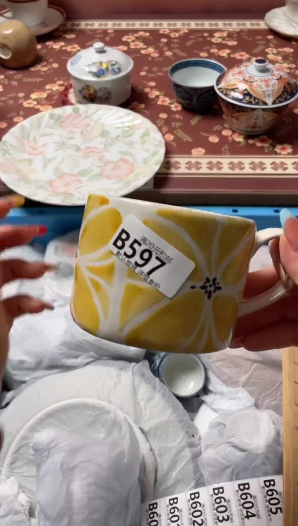 瓷片朱****n瓷器瓷器B597