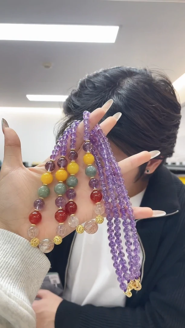 颈饰未镶嵌水晶（多样性发一件）
