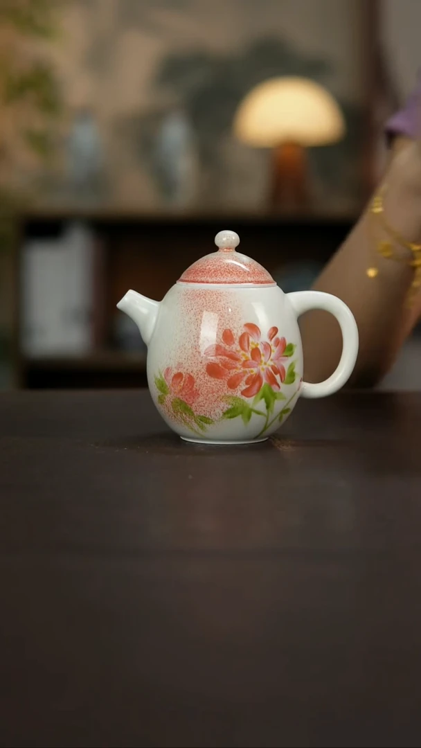 杯景德镇陶瓷杯碗柴烧多人