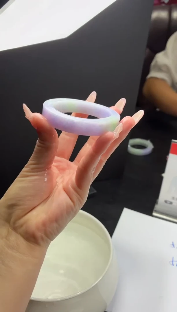 未镶嵌手镯定制翡翠九***一手镯DDX/发一件