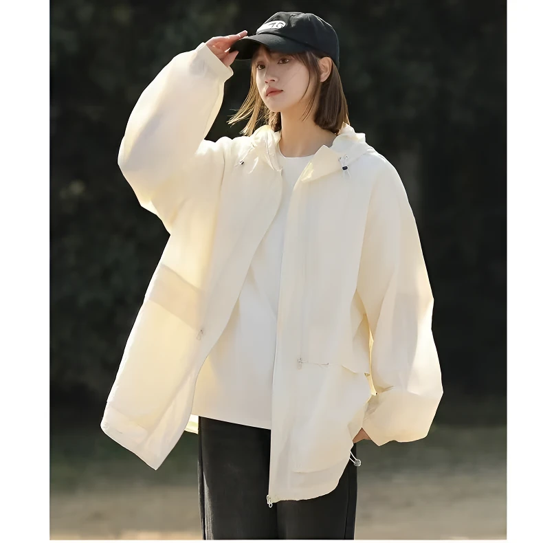 【防晒指数UPF50＋】夏季男女同款防紫外线防水防污渍连帽防晒衣