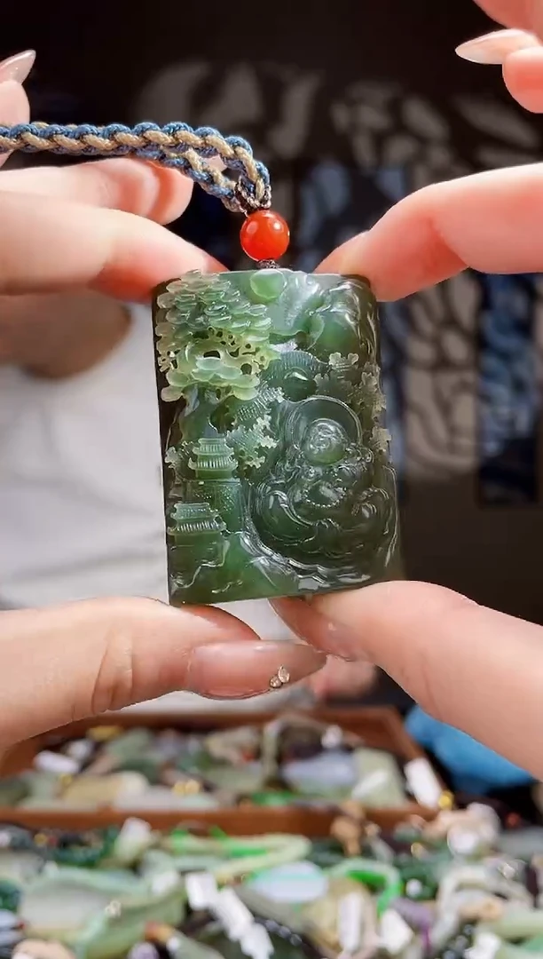 【闪购商品】和田玉颈饰未镶嵌拍一发一