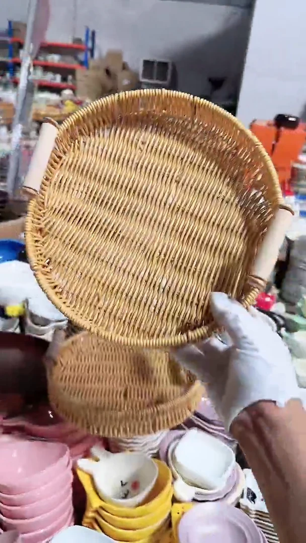 陶瓷大号篮子 微瑕凑满20元包邮