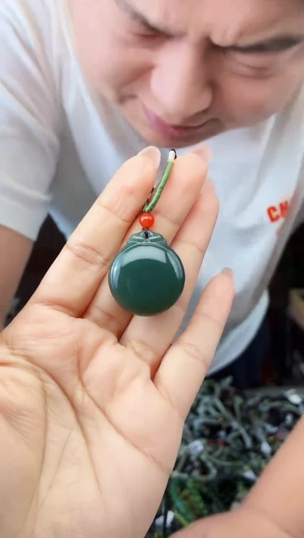 和田玉未镶嵌颈饰拍一发一多样性发货