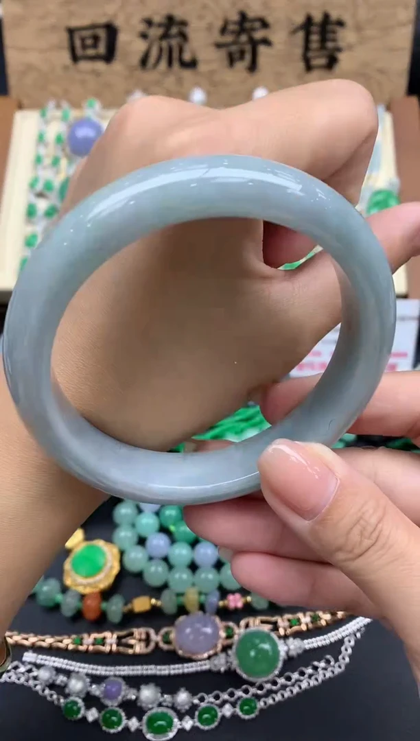 【闪购商品】翡翠手镯未镶嵌37-中国好珍宝