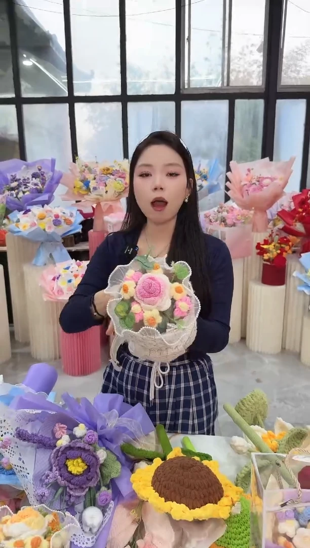 非遗手工定制花束，孤品清仓！！