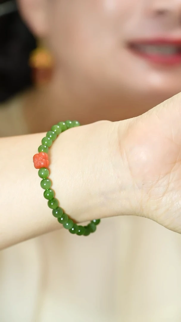 【闪购商品】和田玉手串未镶嵌支持48小时鉴赏