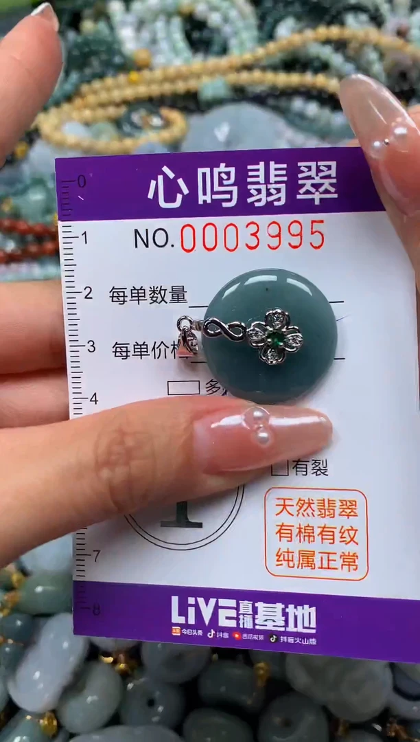 颈饰未镶嵌翡翠闪购003995