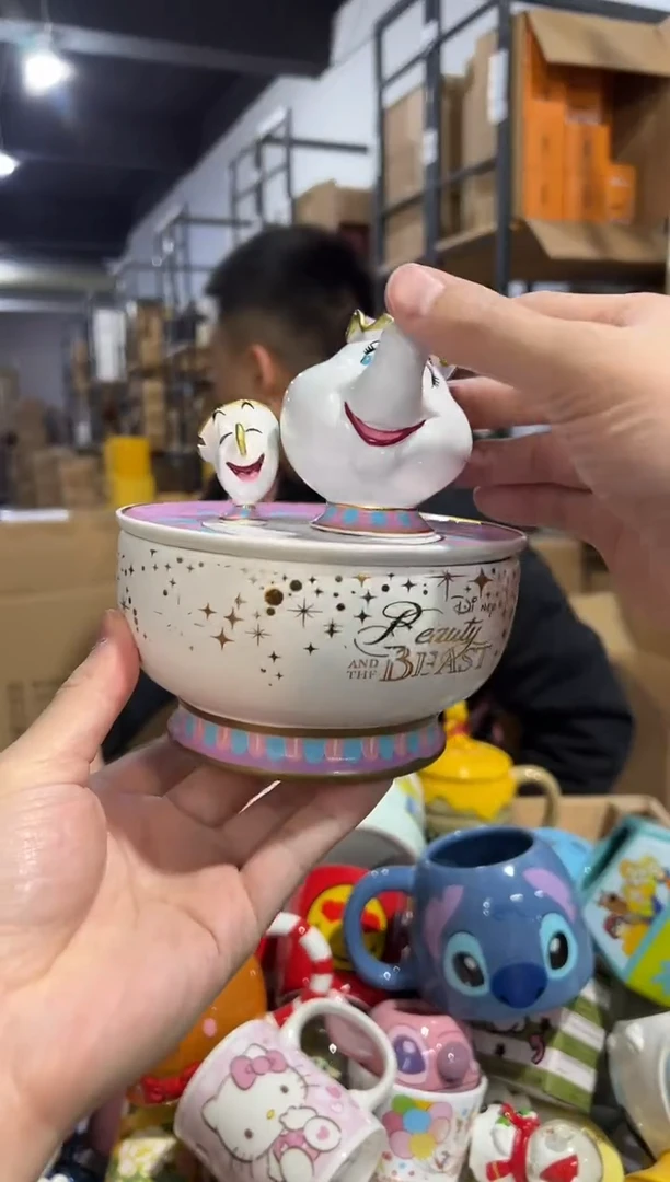 【闪购商品】杯茶壶太太首饰盒