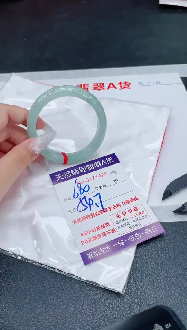 未镶嵌手镯翡翠680.0000