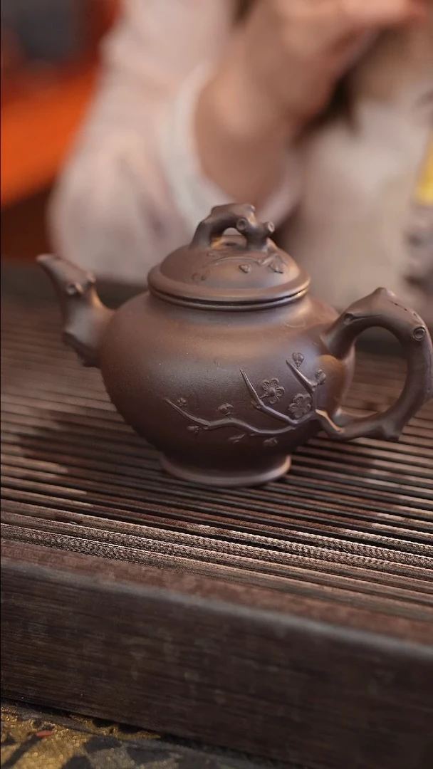 茶壶紫砂阿*提原矿手工制作