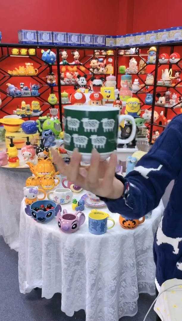 【闪购商品】1@@家用水杯陶瓷杯子